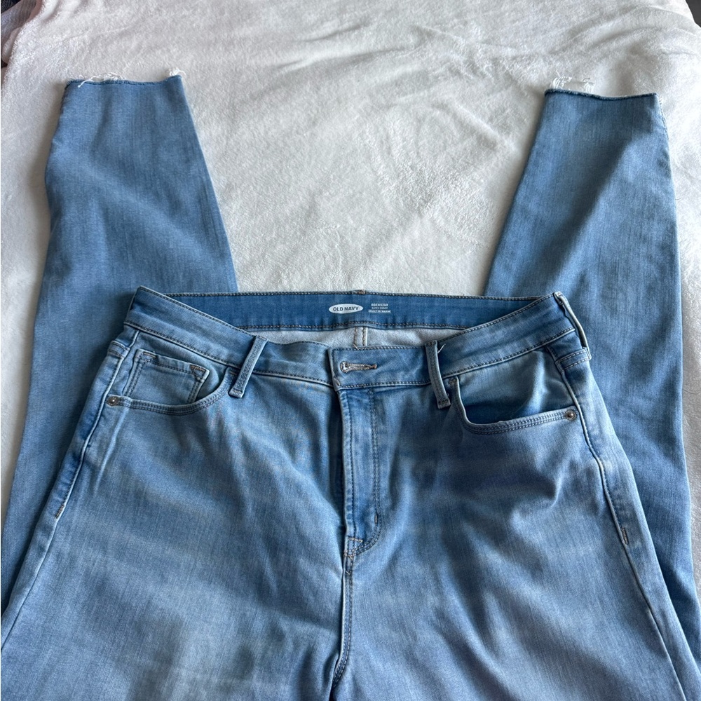 Old Navy Medium Blue Rockstar Jeans